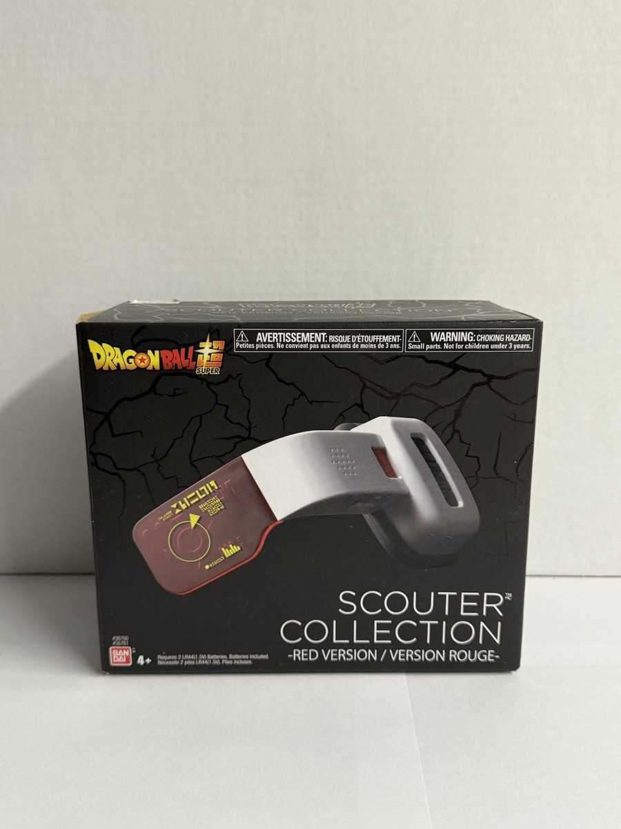 Dragon Ball Z Red Scouter In Box Rouge Red Version Bandai Super