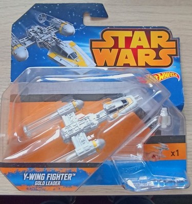 Hot Wheels Star Wars Y-Wing Fighter  Die-Cast 2015 Neu Ovp 