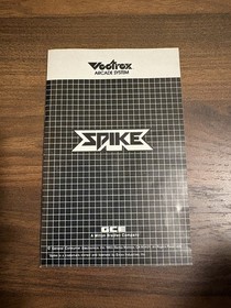 Vectrex Arcade System READ FIRST 4 Games Included CIB - 2 missing game screens