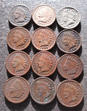 OLD COINS UNITED STATES OF AMERICA 1 CENT INDIAN HEAD PENNY 1864-1907 - MIX 555