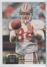 1992 Topps Stadium Club Brent Jones #432 1k3