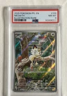 2025 Pokémon PFL En Meowth Illustration Rare PSA 8