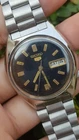 Vintage Seiko 5 6309-7320 Automatic 21 jewels men watch made in Japan