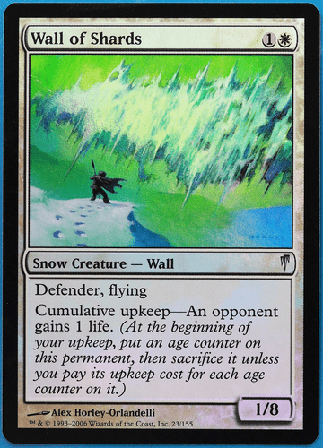 Wall of Shards FOIL Coldsnap NM White Uncommon MAGIC CARD (ID# 507401) ABUGames - Picture 1 of 2