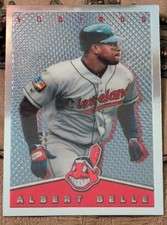 1995 Topps - Total Bases Finest Albert Belle #2