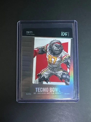 Yeti Tecmo Bowl Bo Jackson Battle Arena 105 Brawl BO759 Blow On It