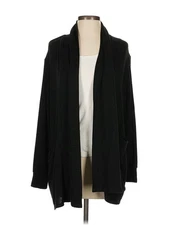 H By Halston Women Black Cardigan S