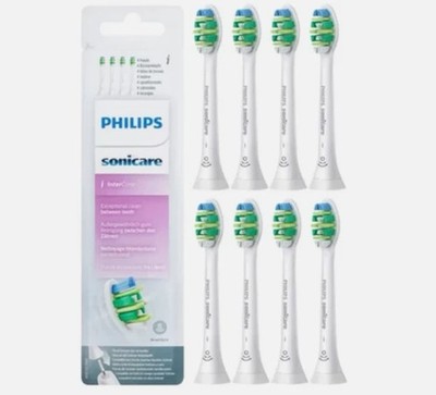 8 Stück Philips Sonicare i InterCare Standard-Bürstenköpfe für SchallzahnbürsteA