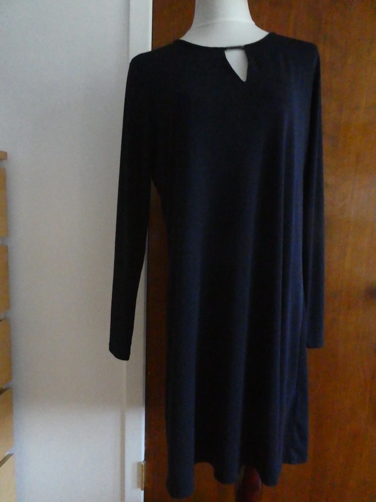 Abito donna Michael Kors blu scuro linea A taglia XLarge