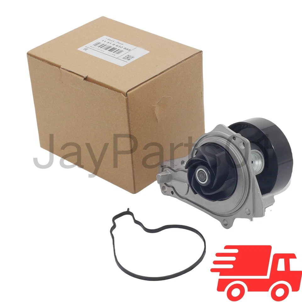 11518632585 Water Pump assembly for BMW 340i 440i 540i 740i X3 B58 US NEW OEM - Image 2 of 4