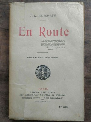 J.-K. Huysmans: Unterwegs / Plon 1942