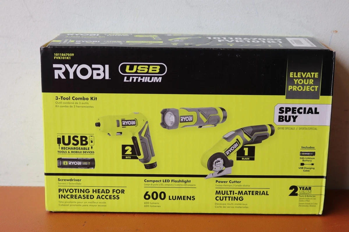 Ryobi 电动工具套装3 工具| eBay