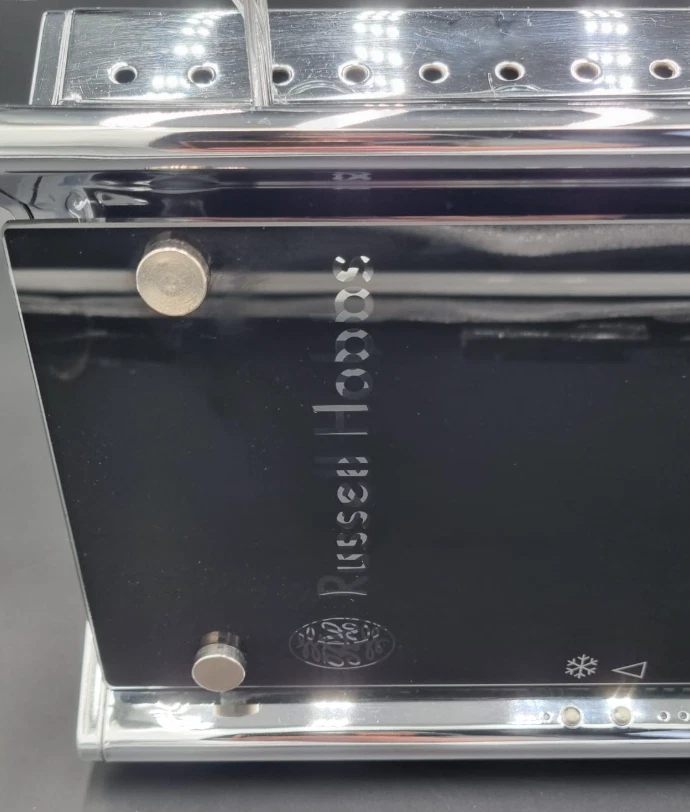 Russell Hobbs Glas Designer Toaster schwarz *** Glass Line Edition *** 🔝 - Bild 3 von 4