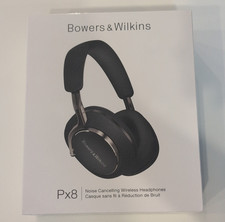 Bowers Wilkins Px8 Bluetooth Noise Canceling Over-Ear Wireles Headphones Black