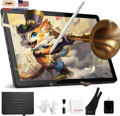 Standalone Drawing Tablet No Computer Needed 10.1 inch FHD Display Octa-Core NEW