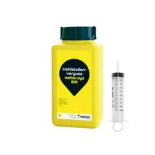 SET Weber.sys 891 1L + Injektionsspritze Rissverguss Schlämme