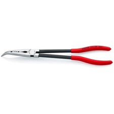 Alicates de montaje de nariz de aguja de largo alcance en ángulo Knipex 280 mm 28 81 280