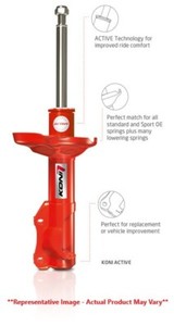 Koni Special Active Front Right Shock Absorber For S40 V50 C30 Mazda 3 Ebay