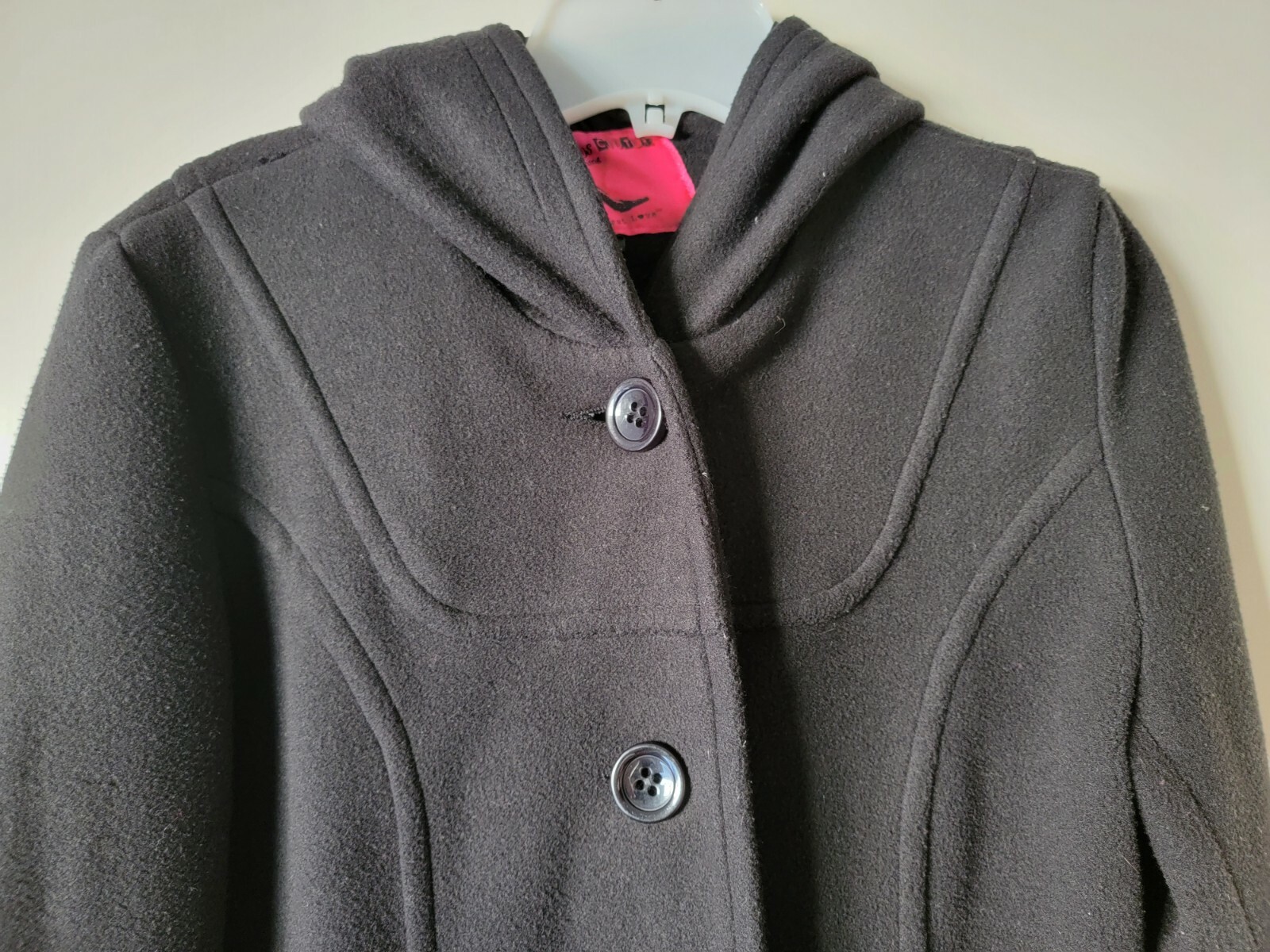 Born Famous Basic Solid Black Button Up with Pock… - image 2