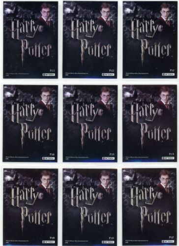 Juego de rompecabezas de 9 cartas Artbox World of Harry Potter 2008 3D 2a edición (PZ1-PZ9) - Imagen 2 de 2