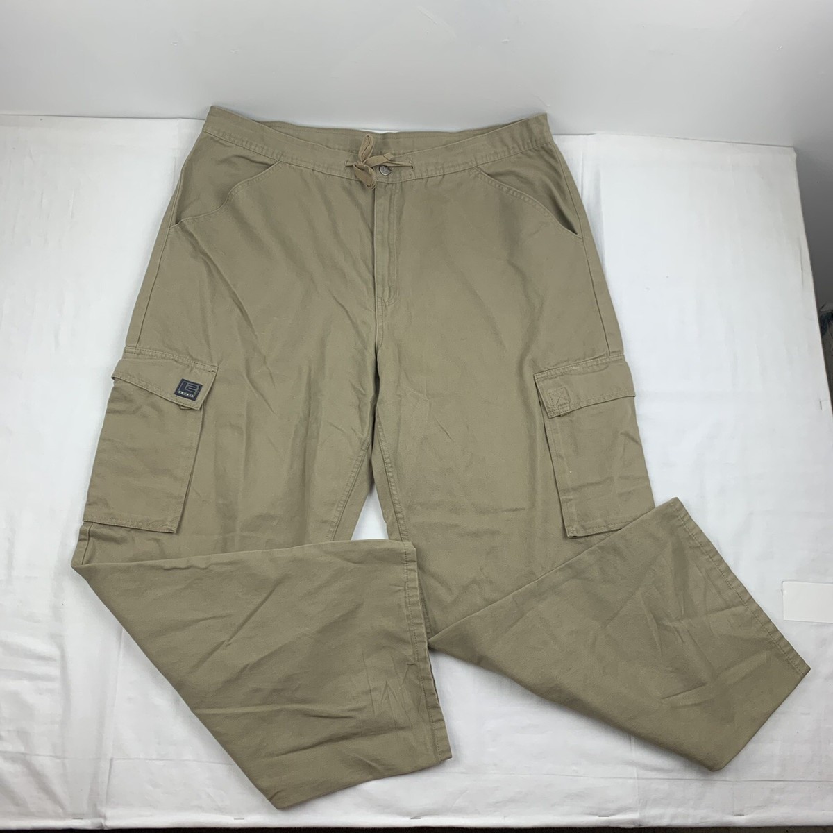 Vintage Levis Drawstring Cargo Pants Adult XL L2 Khakis 90s Vintage Levis Drawstring Cargo Pants Adult XL L2 Khakis 90s