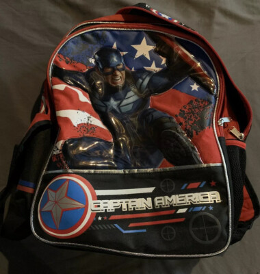 captain america built up backpack