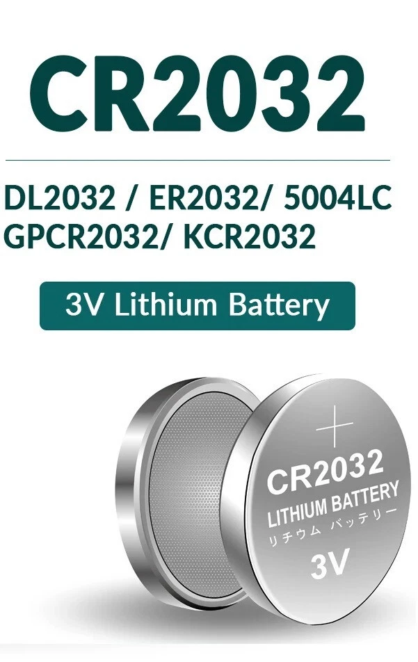 20 BATTERIE A BOTTONE CR2032 LITIO 3 V PILE 20 Pezzi Blisterate CR 2032 EUR 8,42 - IT - Foto 2