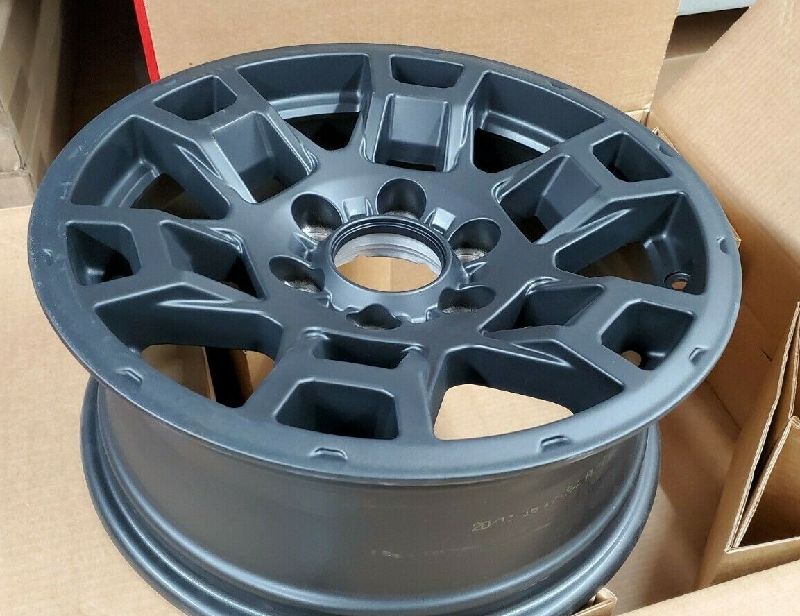 Single 17" TRD Black Matte Wheel For Toyota 4Runner, Tacoma, FJ Cruiser