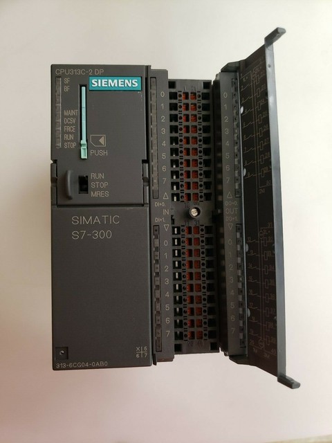 Siemens 6ES7313-6CG04-0AB0, SIMATIC S7-300, CPU 313C-2 DP Compact CPU ...