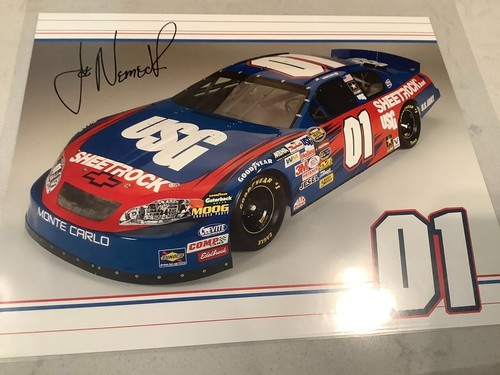 JOE NEMECHEK AUTOGRAPHED 2004 CHEVY MONTE CARLO USG SHEETROCK DIECAST & CARD - Picture 6 of 15