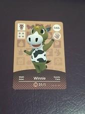 WINNIE ANIMAL CROSSING AMIIBO SERIES 1 CARD #046 TRACKED AU POST geniuine 