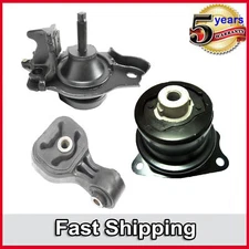 Front & Rear Engine Motor Mount for Auto Trans Set 3PCS For 09-14 Honda Fit 1.5L