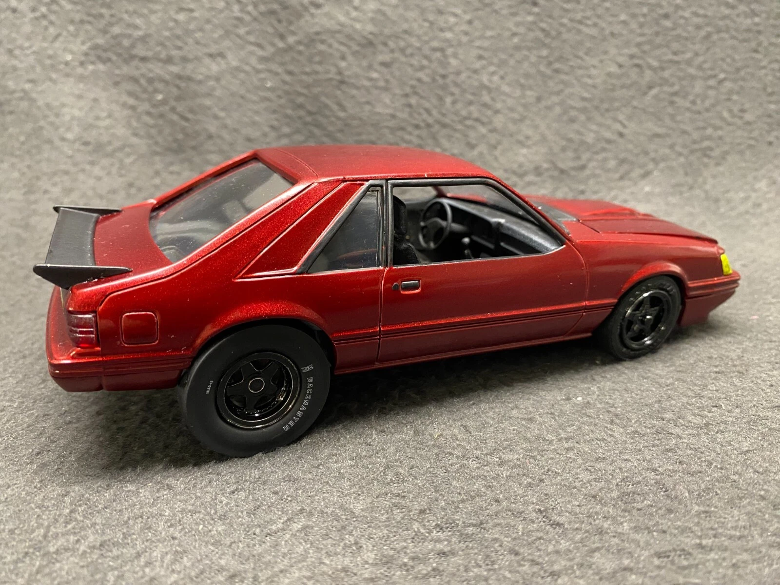  custom pro built acabamento detalhado v8 foxbody drag car slicks 