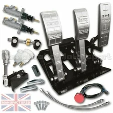 FITS FORD FIESTA MK1-2-3 CABLE ALUMINIUM PEDAL BOX + KIT B