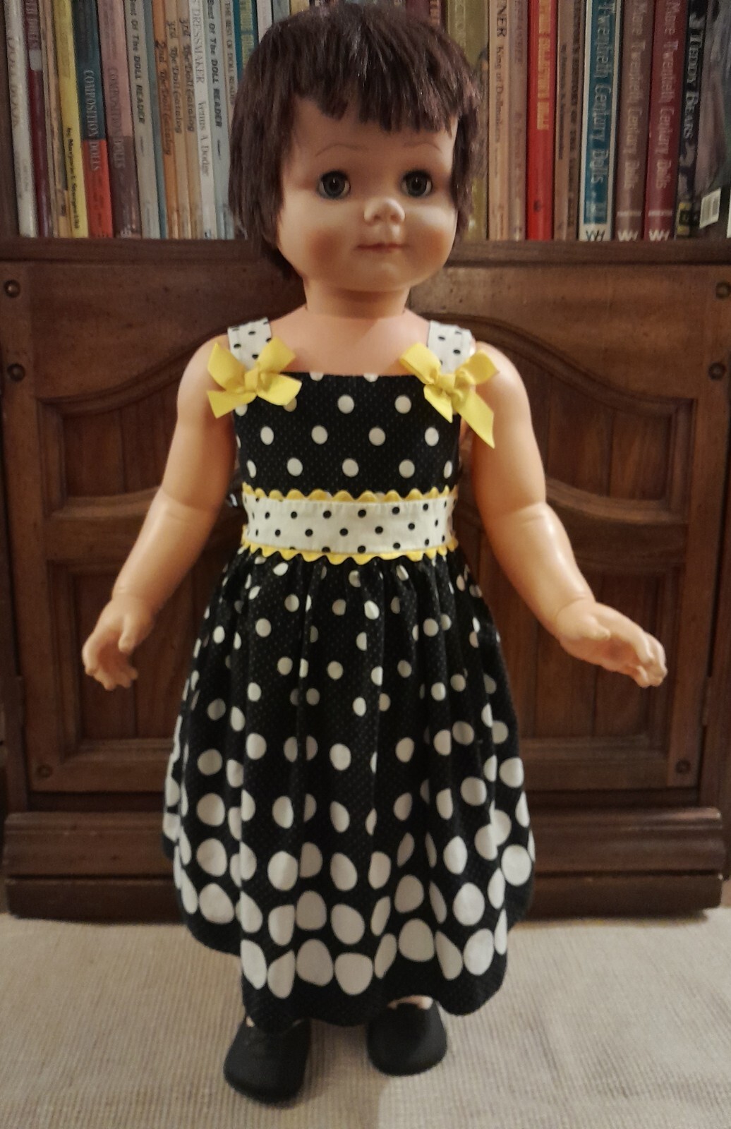 Vintage 32" Kaysam Jolly Toys 1960 Playpal Type Companion Doll Extra