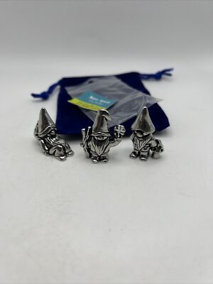 Basic Spirit Gnomes Pewter Miniature Figurines Statues
