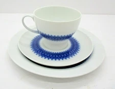 C.1967 Thomas Germany Rosenthal Lisette Cup Saucer Dessert Plate Set