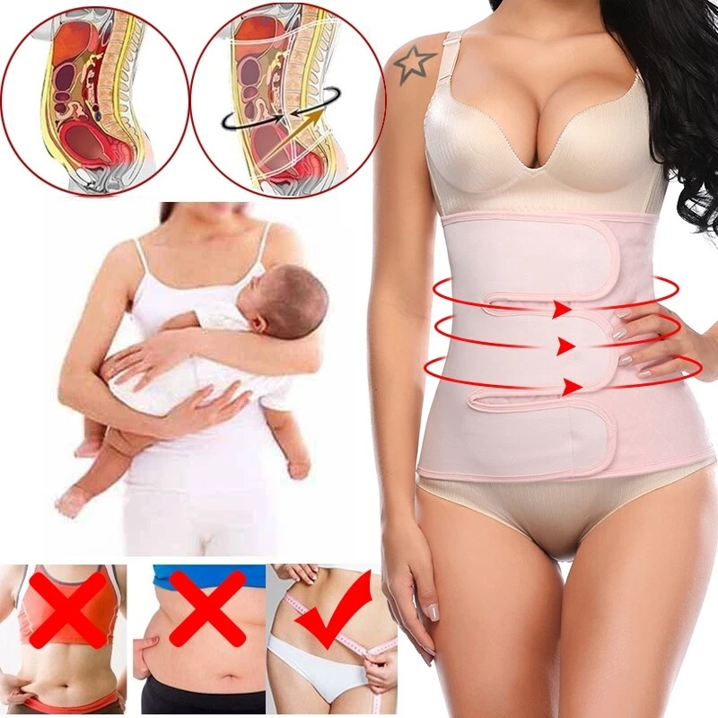 Women PostPartum Band After Pregnancy Shaper Back Support C