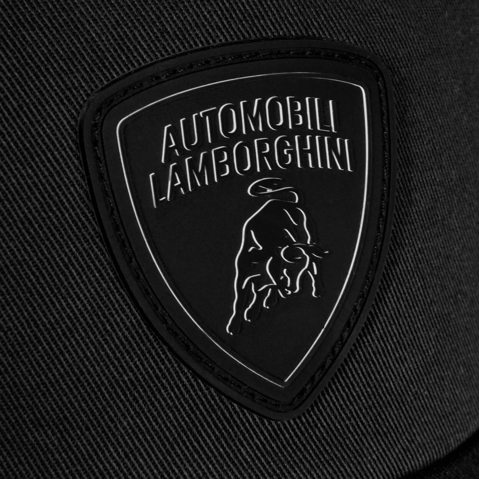 Cappellino ORIGINALE Lamborghini Nero Scudo Logo Nero - Immagine 4 di 4