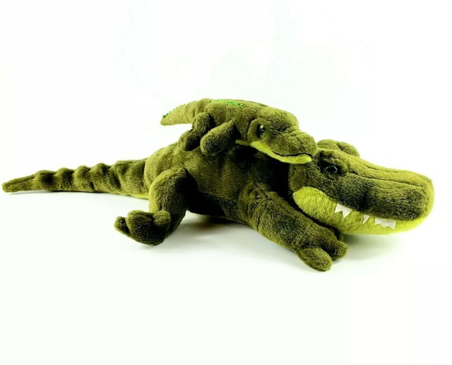 Adventue Alligator Crocodile Mom Baby Plush Wild Animal Reptile