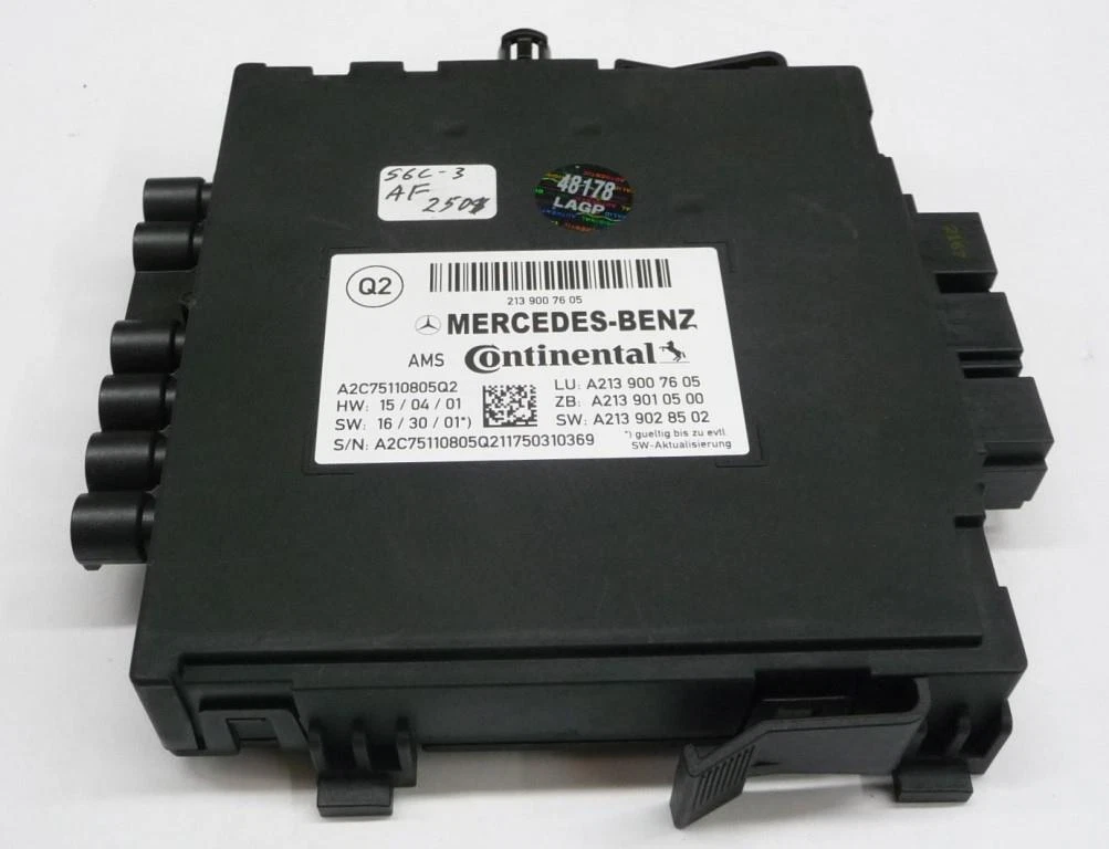 2019-2020 Mercedes Benz AMG GT 63 Power Seat Control Module 