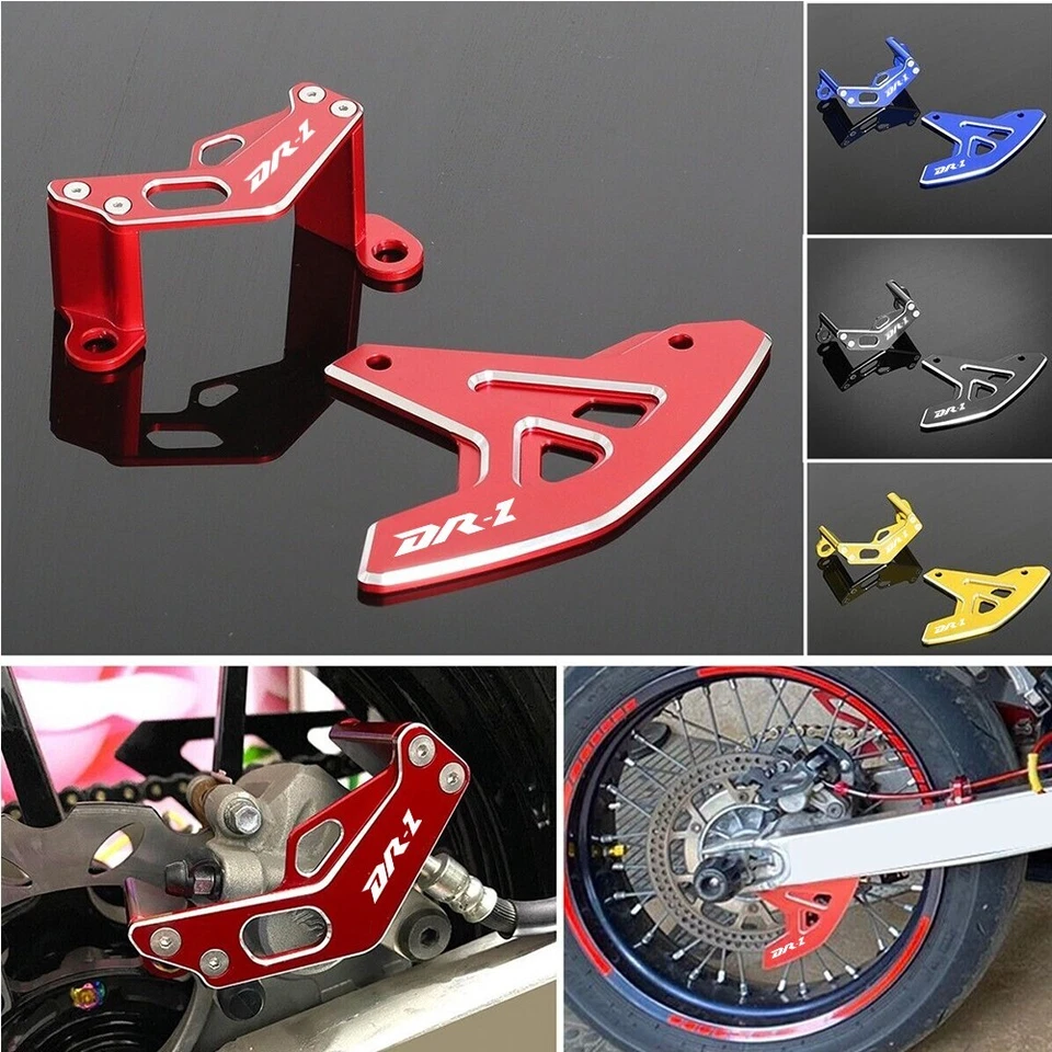 Cubierta protectora de disco de pinza de freno trasera 3D para SUZUKI DRZ DR-Z 400SM 2005-2024 Foto 2 de 4