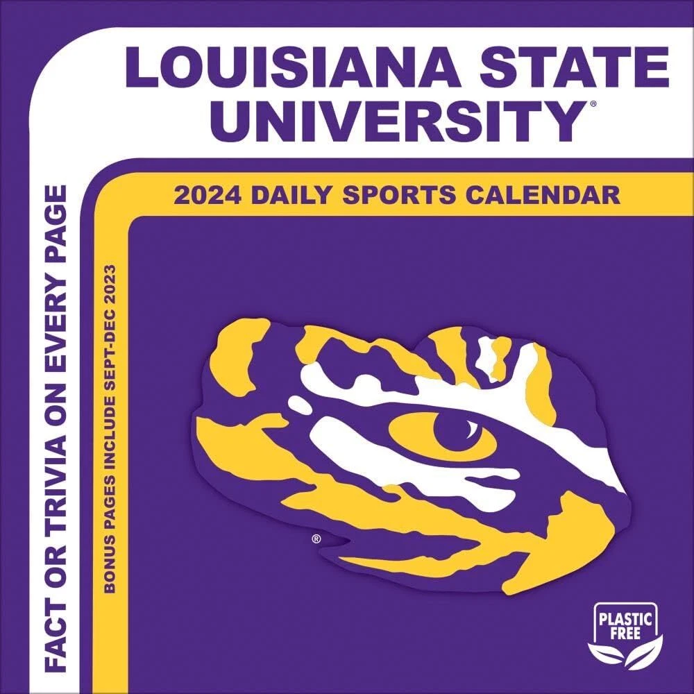 2024 Desk Calendar Lsu Danni Elfrida