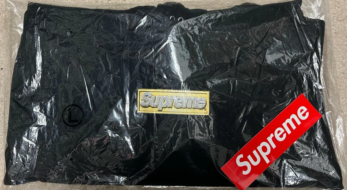 Supreme Bling Box Logo Hooded Sweatshirt