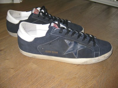  Golden Goose Deluxe Brand GGDB Superstar Sneaker Größe 43 Schwarz
