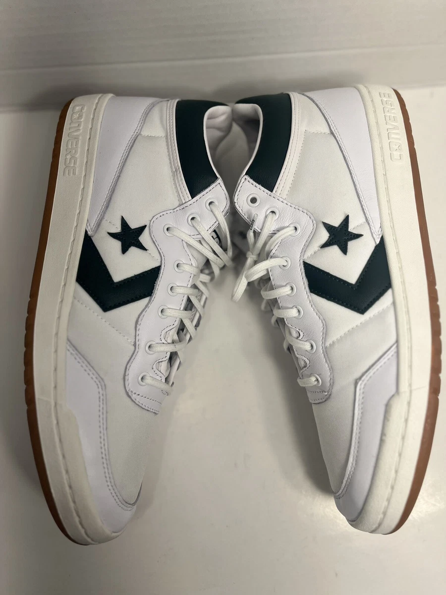 Converse Fastbreak Pro Mid white green Size 166247C