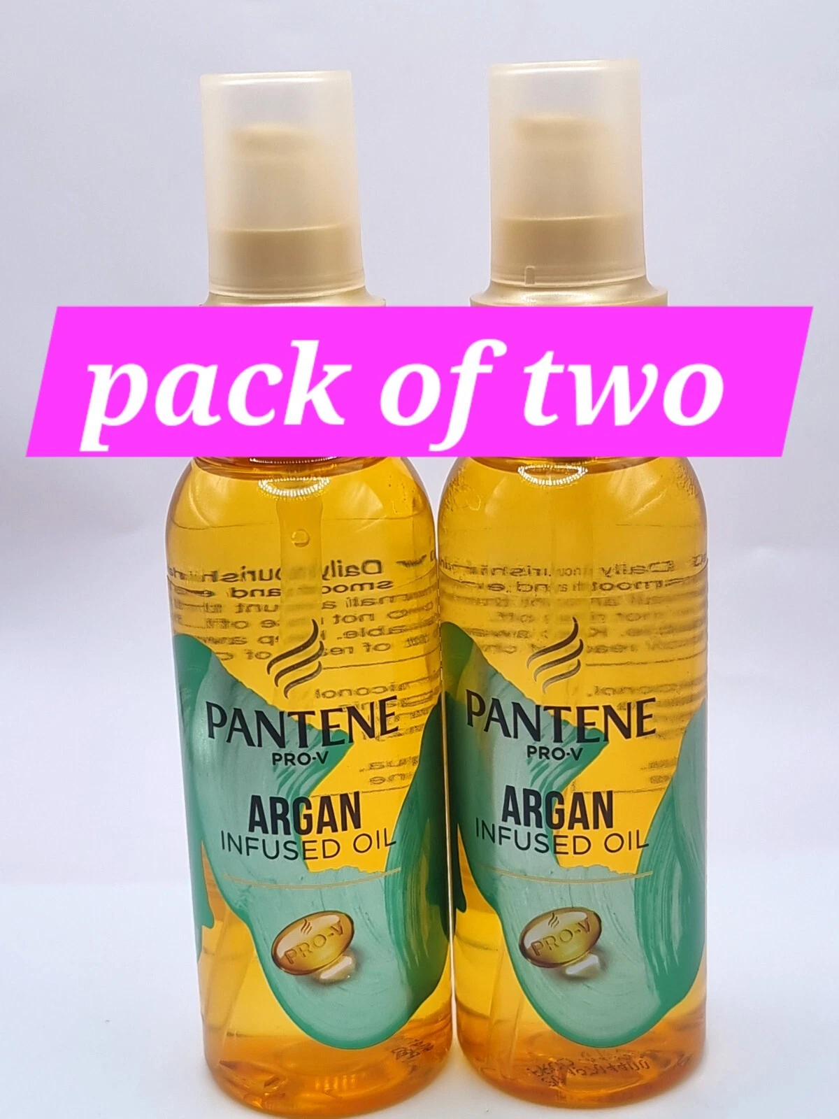 Pantene Pro-V Argan Infused Oil, 100ml (Pack of 2) S99/G.IH/H.ED/19
