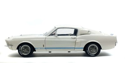 Ford Mustang Shelby Gt500 1967 Wimbledon White 1/18 Solido