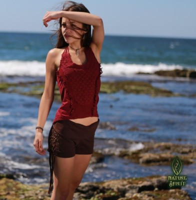 Festival Tassel Booty Shorts, Hot Pants, Short Shorts Boho Yoga Pixie Rave Goa