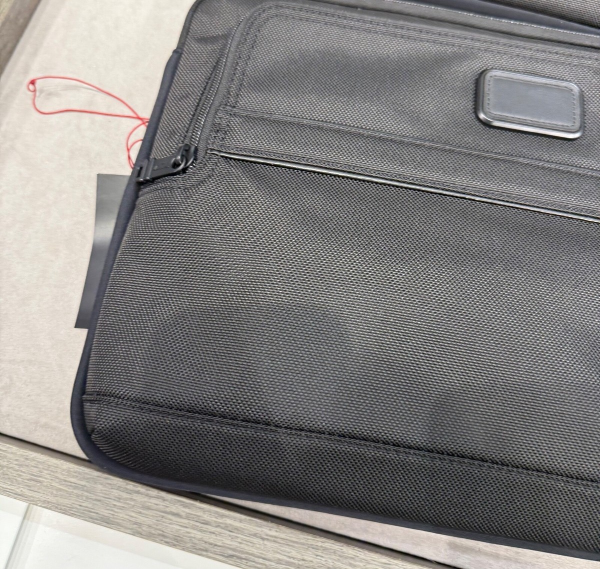 NEW Tumi Ballistic Nylon 14.75” LARGE Zippered Laptop Sleeve Bag